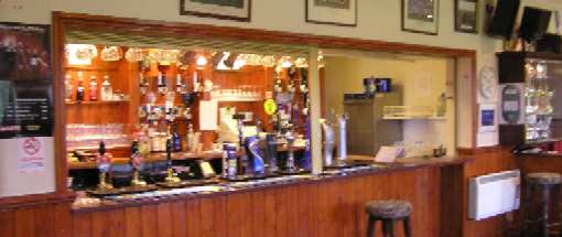 Olveston Sports & Social Club bar
